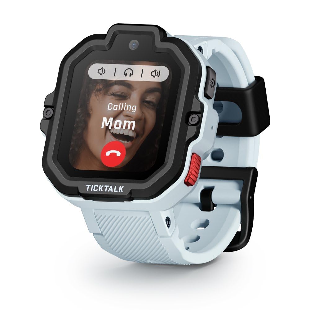 Photo 1 of TickTalk5 Smart Watch for Kids with GPS Tracker, Video Calling, Texting, and Parental App, 4G Smartwatch with Free Music, Phone Calls, and Reminders for Kids Ages 3-12