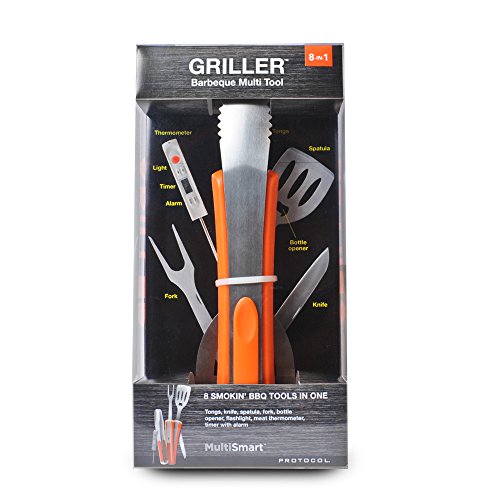 Protocol Griller - 8-in-1 BBQ Grilling Tool - MultiSmart - All in One - Thumbnail 3