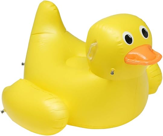yellow duck pool float