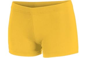 chassé Girls Boy-Cut Cheerleading Briefs, Soft Mid-Rise Athletic Shorts, Perfect For Layering, Adult Sizes
