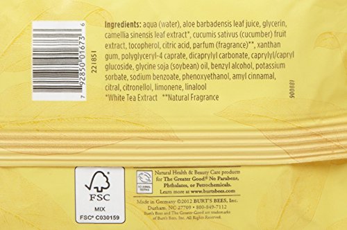 Burt's Bees Facial Cleansing Towelettes - 10 CT