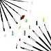 ARTacts -Professional Artist Paint Brush Set for Watercolor, Acrylics, Oil & Face Painting - A Set of 12 Premium Quality Brushes Also Great for Kids and Adults
