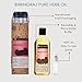 Grapeseed Oil by Soulflower,100% Pure and Undiluted, Organic & Cold pressed, Natural &Vegan, USFDA approved, Ultra Light & Soothes Skin, Nourishes for Smooth & Silky Hair, 6.77 Fl.Oz, with Mini Spray