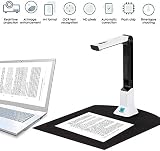 Lodokdre Portable HD Scanner Document Camera Real-Time Projection Video A4 view 4