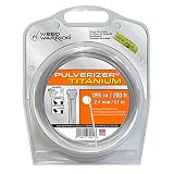 Weed Warrior 17061 Pulverizer Titanium Trimmer Lines, 0.095" by 200'