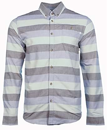 Adidas Originals Men's Gonz Plaid Long Sleeve Shirt-NightBurg/ColleNavy at Amazon Menâs Clothing 