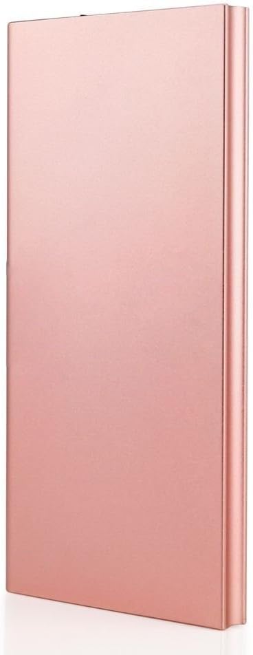 TAVLAR Ultrathin 20000mAh Portable External Battery Charger Power Bank for Cell Phone (Rose Gold)