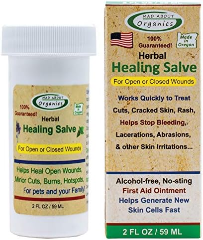 Mad About Organics Herbal Salve 2oz