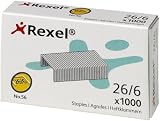 Rexel No.56 26/6 Standard Staples Box of 2000 for Desktop Staplers view 2