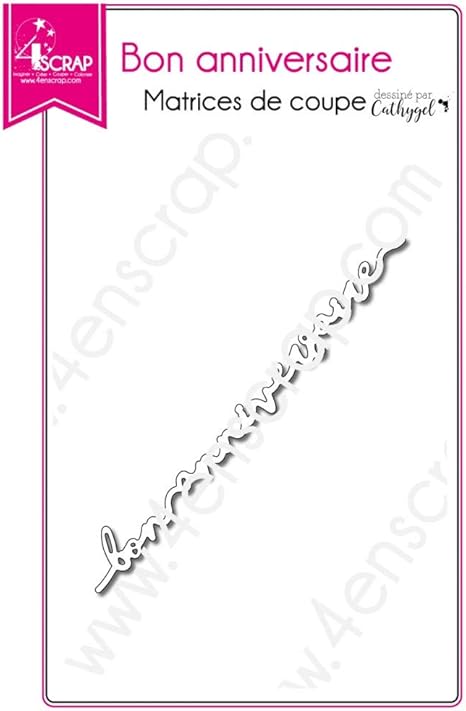 Rodschinson Com Scrapbooking Loisirs Creatifs Hergon Joyeux Anniversaire Metal Coupe Meurt Pochoir Bricolage Scrapbooking Album Timbre Carte De Papier Gaufrage Artisanat Decor Bricolage Album Papier Craft Scrapbook Embossing Stamp Card