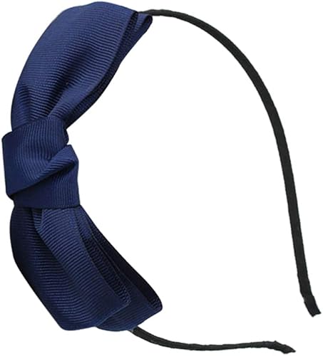 Amazon Mecoco カチューシャ ヘアバンド リボン エレガント 簡単 お洒落 ヘア 髪 ロング ボブ 大人っぽい ヘアアクセサリー シンプル 大人 可愛い ダークブルー カチューシャ ヘアバンド 通販