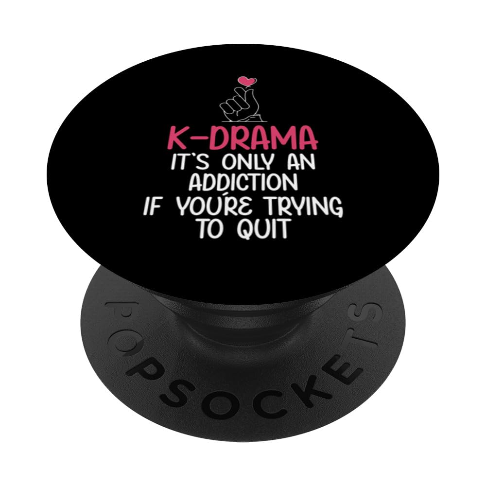 Korean Culture Kdrama K-Pop Watching K-Drama Telenovela PopSockets Swappable PopGrip