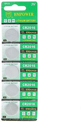3V CR2016 Lithium Cell Button Battery (10-PCS)