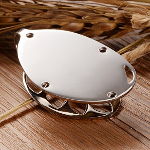 Sannysis Cover Case Clip Bracket for Bellabeat Leaf Nature Health Tracker Stainless Steel (Silver B)