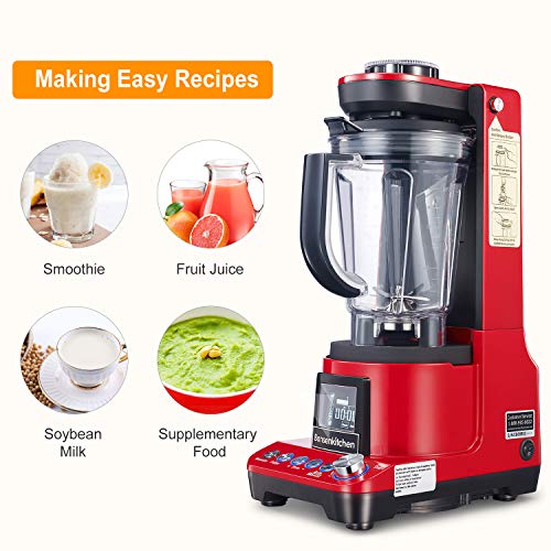 Bonsenkitchen High Speed Vacuum Blender, Multifunctional Food Processor