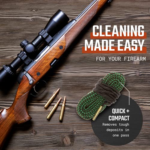 Ultimate Rifle Build Gun Snake Reusable and Compact Gun Cleaning Rope