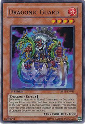 Yu-Gi-Oh! - Dragonic Guard (ABPF-EN085) - Absolute Powerforce - 1st Edition - Super Rare