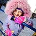 Best Birthday Gifts for 3-10 Year Old Girls, DIMY LED Gloves Lights Up Fingertips Flashing New Popular Party Favor Cool Toys for 3-12 Year Old Girls Games Age 3-10 DMUSTG6 Pink