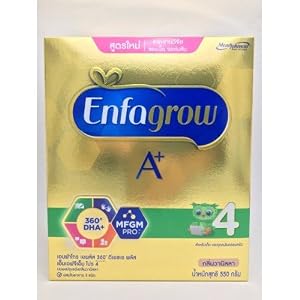 Image of Enfamil Enfagrow Instant Milk Powder A+ 360 Mind Plus 4,Stage4 Vanilla Flavored (19.4 Oz/550g)Appropriate for over 3 years and All the family,Give your baby the nutrients fully every day