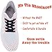 No Tie Shoelaces with Elastic Band and Stainless Steel Tabs, Ceratown No Knot Tieless Stretch Replacement Shoelaces for all Kid and Adult Shoes Color: White