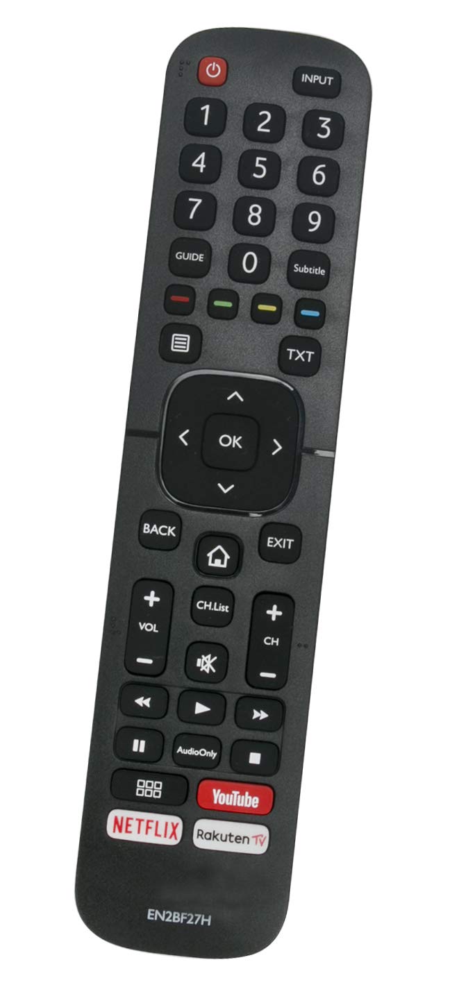 ALLIMITY EN2BF27H Remote Control Replace fit for Hisense 4K UHD TV H32A5840 H65A6140 H50B7500 H50A6140 H43AE6030 H50AE6030 H65AE6030
