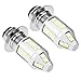 QKPARTS 2PCS 30-SMD LED Headlight Bulbs for Yamaha YFZ450 Banshee 350 YFZ350 Kawasaki KLX250 ATV