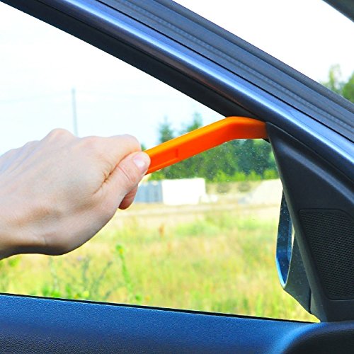 Soosee 240Pcs 18 Size Automotive Fasteners Car Plastic Push Pin Rivet Trim Clip Assortment Car Retainers Kit-Gifts Fastener Remover,Sponge Cushion and Crowbar - Thumbnail 6
