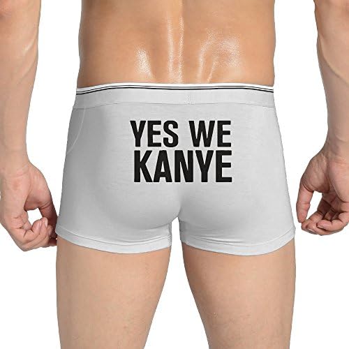 BELKe120 Men's Yes Ye Can 2020 Kanye 4 President Brief Underwear