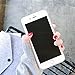 Dailylux Case for iPhone 8, iPhone 7, Glitter Pearly-Lustre Semi-Transparent Shell Protective Phone Case with Soft Back Cover for iPhone 7/8 4.7