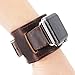 MacTop Watch Band for Apple Watch Series 2 and Series 3 - 42mm Replacement Band with Secure Metal Clasp Buckle .(42mm Dark Brown)
