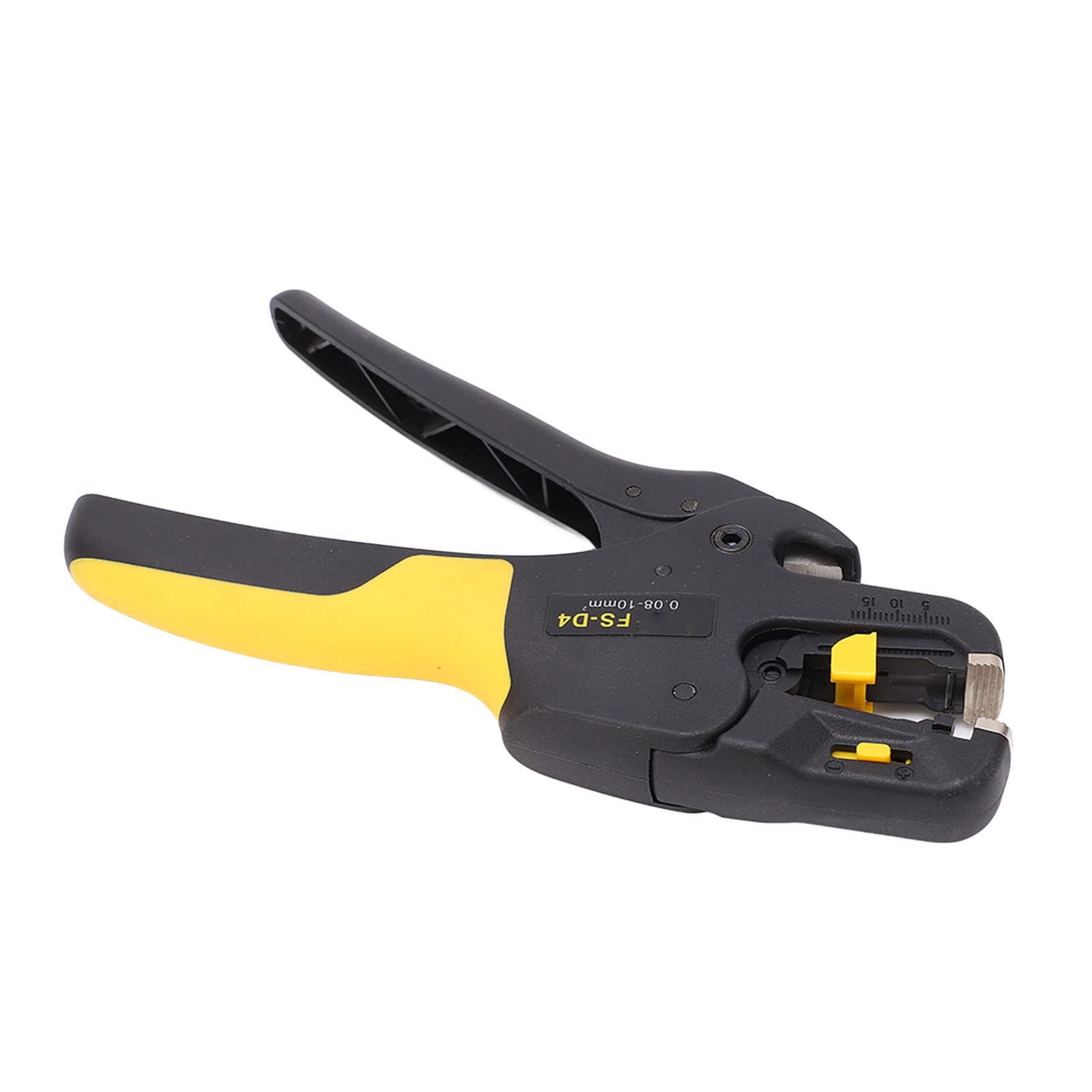 Wire Stripper Cutter, Automatic Stripping Tool 0.08-10mm², Adjustable Pliers for Single & Multi Strand Wire, ABS Material