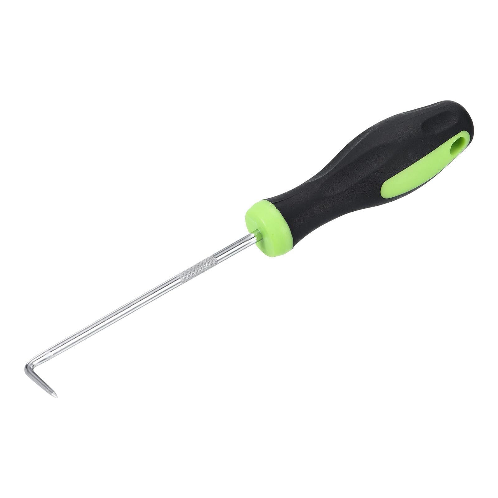 M METERXITY O-Ring 90 Degree Pick - Oil Seal Gasket Precision Screwdriver Puller Remover, Sturdy Durable, Apply to Engine Block Cylinder Heads (170mm, Green)