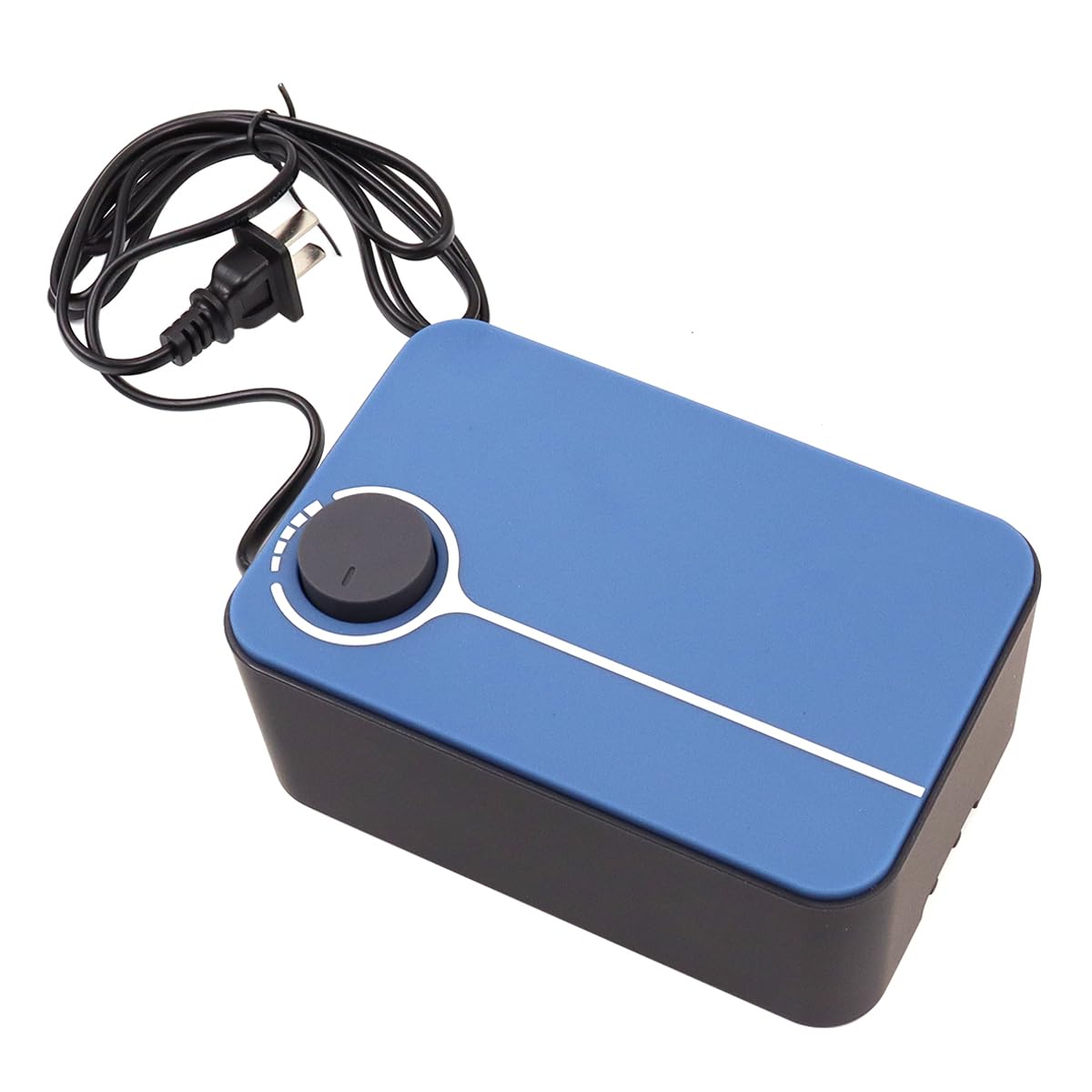 ANCLLO Aquarium Air Pump 5W 2L/min Silent Dual Outlet for 10-300L Tanks (Air Pump Only)