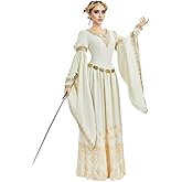 miccostumes Women's Medieval Costume Princess Queen Cosplay Renaissance Renfaire Over Long Dress