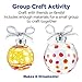 Creativity for Kids 1134000 Sparkling 3D Wonder Paint Kit - Make Your Own Holiday Ornaments (New Packaging) Multicolor