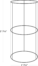 Tierra Garden Haxnicks Pop-Up Tomato Cloche 50 x 50 x 110 cm Transparent view 2