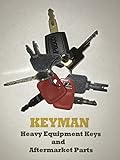 Keyman 7 Heavy Equipment Construction Keys Set