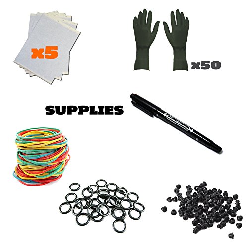 Tattoo Kit Refill Pack Ink Needles Tubes PK3