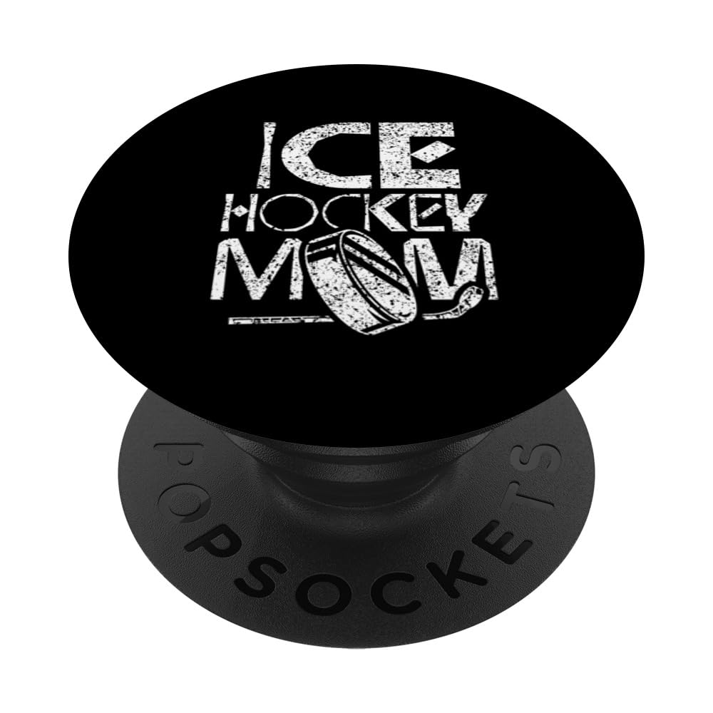 Ice Hockey Mom Hobby Player Coach Team PopSockets Swappable PopGrip