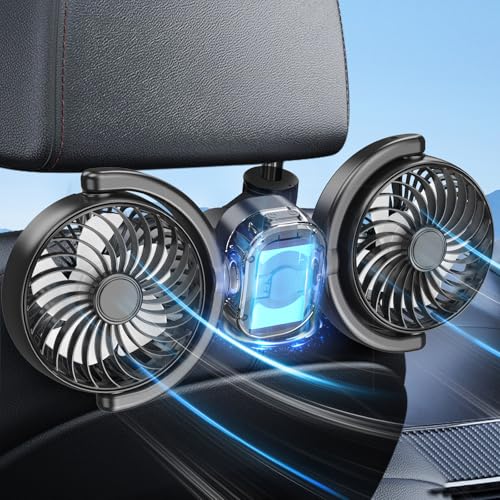 Dealswin Rechargeable Dual Head Fan