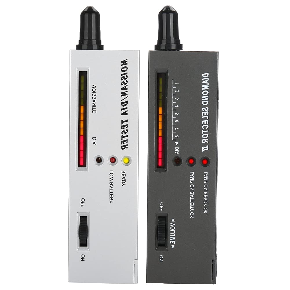 Gold Testing Kit, Small Volume Portable Test Tools Diamond Tester Professional Gold Tester for Jewelry Diamond Moissanite Test