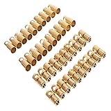 Yiqigou 20 Pairs Gold Plated 6.0mm 6mm Banana Plug