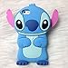 iPhone 6s Plus Case, iPhone 6 Plus Case, Cute 3D Cartoon Lovely Lilo Stitch Movable Ear Flip Soft Gel Rubber Silicone Protection Skin Case Cover for iPhone 6s Plus/iPhone 6 Plus (Blue)