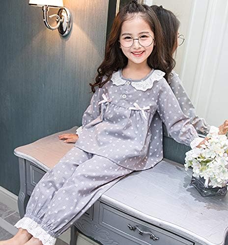 パジャマ 子供 女の子 春秋 長袖 長ズボン コットン ルームウェア キッズ ガールズ 上下セット 可愛い 星柄 レース切り替え おしゃれ 部屋着 柔らかい 快適 寝間着 110 160 B0ntrzfy 1 490円 大人気 New Arrival 最安値挑戦 年中無休 高品質 通販