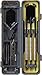 Fat Cat Bulletz 90% Tungsten Soft Tip Darts with Storage/Travel Case, 18 Grams