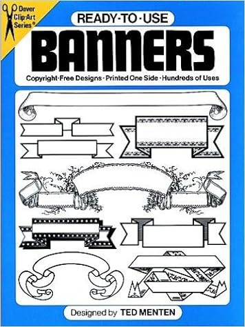Buy Ready To Use Banners Dover Clip Art Book Online At Low