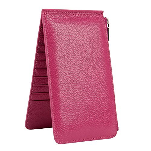Yafeige Womens Wallet Rfid Blocking Bifold Genuine Leather Multi