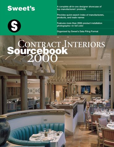 Sweet's Contract Interiors Sourcebook 2000