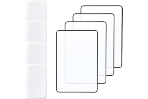 8pcs Page Magnifying Sheet for Reading, 4.7x7.1in & 2.2x3.2in 3X Lightweight Optical Plastic Fresnel Lens Bookmark Flat Magni
