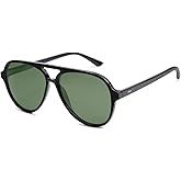 SOJOS Classic Polarized Aviator Sunglasses for Women Men, Retro Trendy Aviators Shades SJ2201